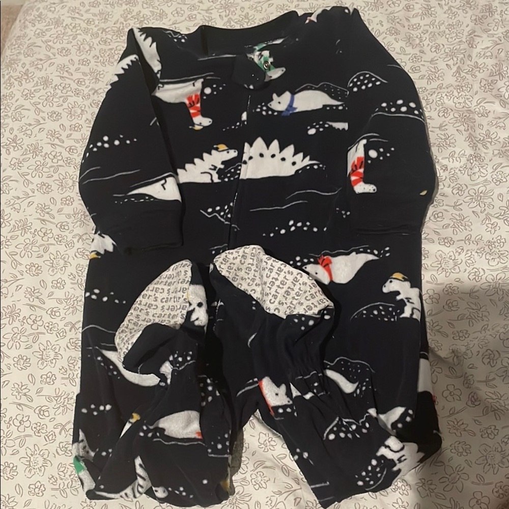 Carters fleece sleeper onesie